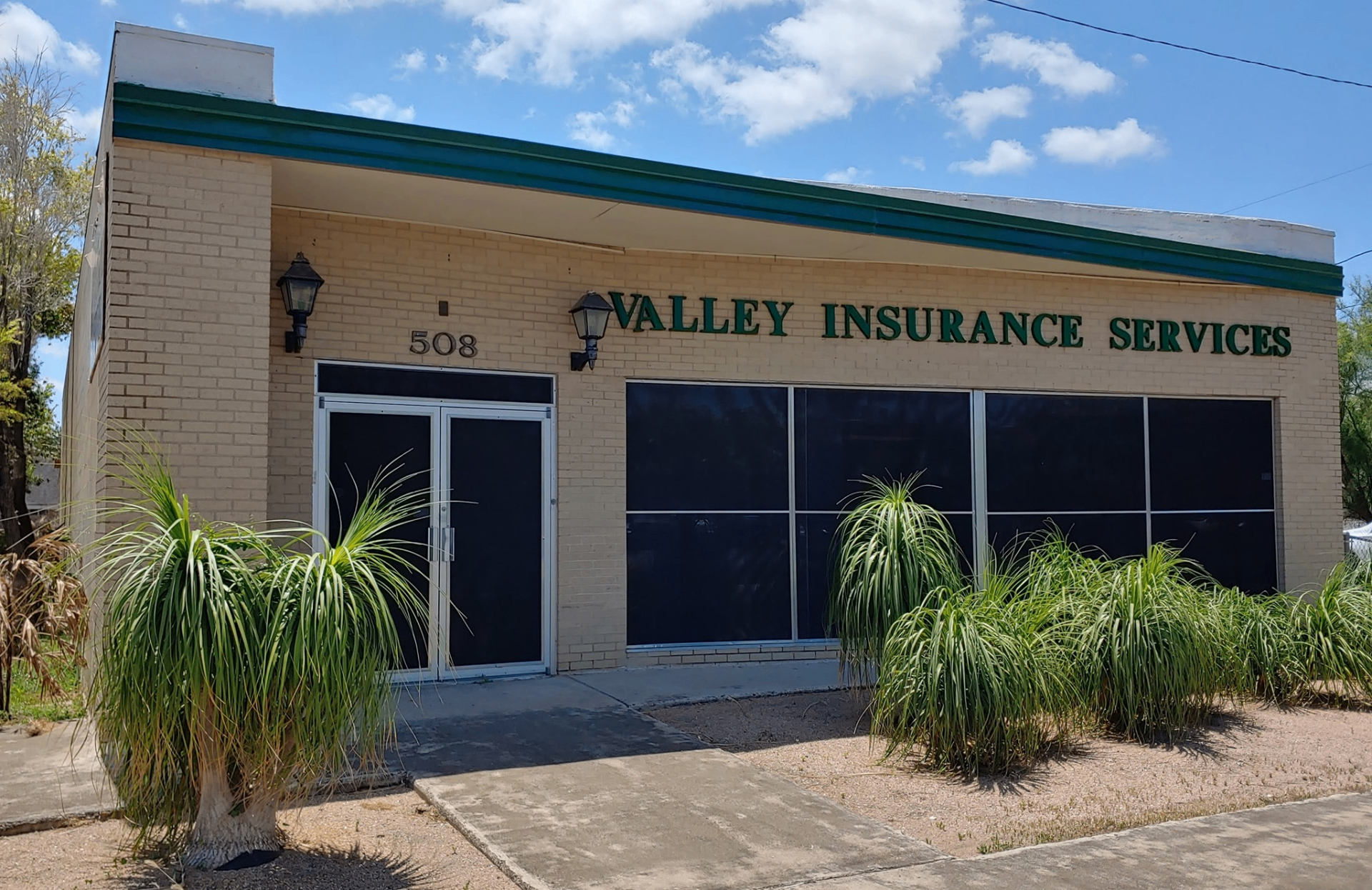Valley Insurance Services storefront on S 12th Ave, Edinburg, Texas